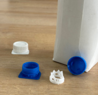 Bouchons de bouteilles en PET à visser anti-effraction, logo personnalisé, durables, écologiques, fermeture pour boissons