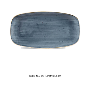 Plateau de service rectangulaire Bluberry 35,5 × 19 cm Churchill Stonecast Top -6-Sbbsxo14 - Product Image 3