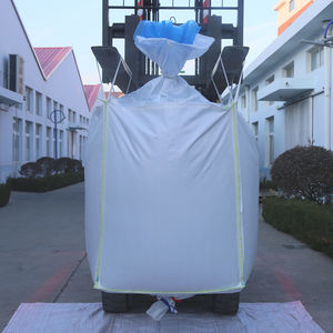 Sac FIBC conducteur en polypropylène tissé, facteur de sécurité 5:1, grande capacité 500 kg, 1000 kg, 1 tonne, anti-déchirure, à bon <span class=keywords><strong>prix</strong></span> - Product Image 1