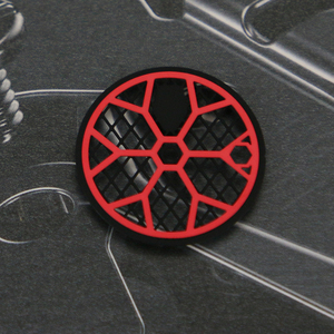 Cadran de montre de couleur rouge et noir SKX007, design spécial NH35/36, double pieds modifiés, double couche creuse, 28,5 mm - Product Image 4