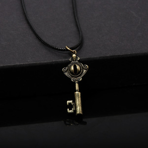 Anime la collana della casa del gufo Unisex Amity Color oro occhio chiave ciondolo girocollo gioielli gotici accessori regali - Product Image 4