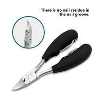 Coupe-ongles robustes pour ongles incarnés, à tête inclinée, grande taille, pour ongles épais, ensemble de coupe-ongles pour orteils