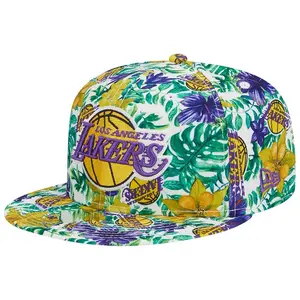 Wholesale 6 panel American basketball snapback 3d embroidery long bill sports caps for 30 teams Los Angeles and Lakers