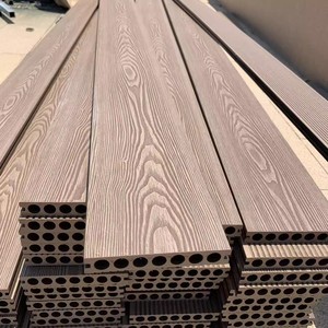 Tarima de Madera Sintética 3D Fácil de Instalar, Sistema de Clic, Tarima Compuesta de WPC para Exteriores, para Terrazas de Jardín - Product Image 6