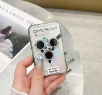 Protection d'objectif photo en métal diamanté, compatible avec iPhone 18, 17, 16 Pro Max, 15, 14, 12, 13 Pro Plus – Meilleure vente