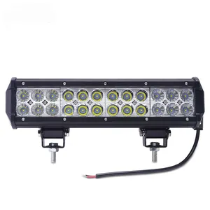 ไฟ Led 72W 2แถว24led จุด,ไฟหน้ารถออฟโร้ด Suv อุปกรณ์เสริมสำหรับรถยนต์ไฟทำงานสำหรับขับรถ