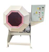 Machine de ponçage vibratoire industrielle, polisseuse vibratoire pour le débavurage, le détartrage et la finition des surfaces des pièces de quincaillerie