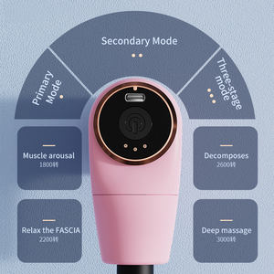 2024년 인기 판매 고출력 휴대용 무선 바디 심부 조직 미니 마사지건 근막건 진동 근육 이완기 - Product Image 2