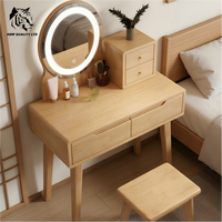 Commode éclairée en bois au design unique, meuble de chambre à coucher, fabrication sur mesure, petit MOQ, prix avantageux, livraison immédiate, directement de l'usine.