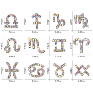 72 Adornos de <span class=keywords><strong>Uñas</strong></span> con Diseño de Constelaciones, Diamantes de Aleación, Pegatinas Tridimensionales para <span class=keywords><strong>Uñas</strong></span>, Decoración DIY, Accesorios Sencillos - Product Image 2