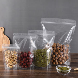 Soporte de PET de alta definición con cremallera resellable de 14x20 + 4cm, almacenamiento de grado alimenticio para <span class=keywords><strong>especias</strong></span>, sellado fuerte, para uso doméstico y comercial - Product Image 1