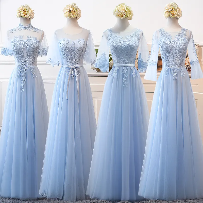 dress gradasi bridesmaid Kenzie Maxi Dress Green