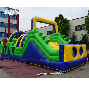 Barrera inflable de fábrica de patio, Combo de Casa de rebote, campo de obstáculos extremos - Product Image 3