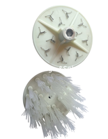 Plumeuse à volaille en nylon PA haute efficacité 380V pour canards et oies, machine à déplumer à haute productivité