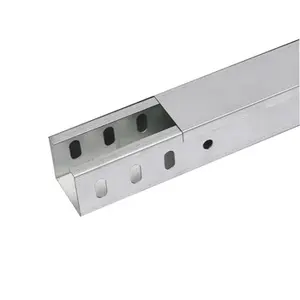 Custom <b>Cable</b> Trunking Hot Dip Galvanized <b>Cable</b> Trunking Duct for Industrial Construction Workshop - Product Image 4