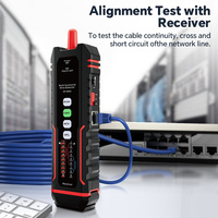 NOYAFA NF-859GT Testeur de câbles réseau 10-en-1 Traceur de câbles Ethernet PoE pour cartographie de câbles Interface RJ11/RJ12 300m max.
