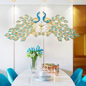 Reloj <span class=keywords><strong>de</strong></span> pared con diseño <span class=keywords><strong>de</strong></span> pavo real para decoración <span class=keywords><strong>de</strong></span> sala <span class=keywords><strong>de</strong></span> estar, cronógrafo Digital <span class=keywords><strong>de</strong></span> alta calidad, <span class=keywords><strong>de</strong></span> plástico, barato - Product Image 5