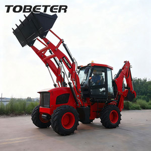 Tobeter bảo trì đường nhỏ gọn backhoe lật Digger với loader và backhoe - Product Image 5