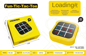 Jeu de société électronique portable Tic-Tac-Toe 2025, jeu de stratégie amusant en ABS, jouet de table pour deux joueurs pour enfants - Product Image 6