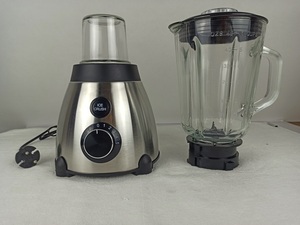 Leazo Customized <strong>Ice</strong> <strong>Crush</strong> 500w 1.5 Liter Glass Jar Multifunction Blander Stainless Steel Portable Electric <strong>Blender</strong> - Product Image 3