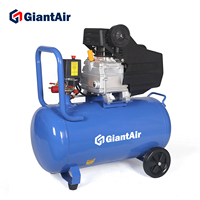 Giantair Direct Gedreven Zuiger Draagbare 50 Liter Luchtcompressor 50l 50L Compresor De Aire Portatil
