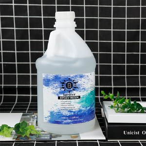 Super Transparent AB Adhesive Glue Resin Epoxy for River Table Handcrafts Crystal Clear Photograph Epoksidna <strong>Smola</strong> Construction - Product Image 2
