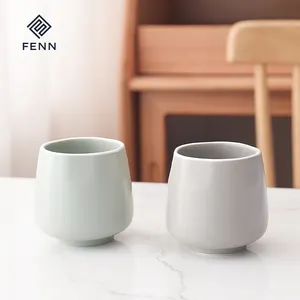 Новейший дизайн, керамическая чайная чашка в форме цветка 220 мл
