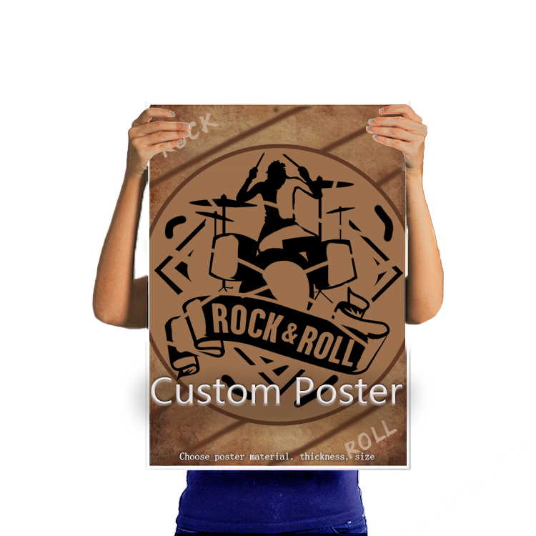 Wholesale Retro Rock Music Poster with