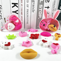 Valentijnshart Squishy Toy Slow Rising Ball voor kinderen cadeau