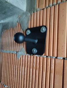Support <span class=keywords><strong>mural</strong></span> <span class=keywords><strong>horizontal</strong></span> pour <span class=keywords><strong>vélo</strong></span> à tête sphérique pour garage - Product Image 4