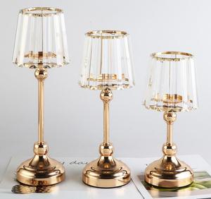 Candelabro in Metallo Stile Europeo Romantico per Matrimoni, Soggiorno, Sala da Pranzo, Decorazioni per Hotel, Ornamenti e Modelli - Product Image 1