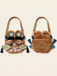 Bolso Bandolera Tradicional Chino con Cabeza de Tigre, Hecho a Mano, Bordado en Algodón, Estilo Nacional, para Mayores de 5 Años, Unisex - Product Image 3