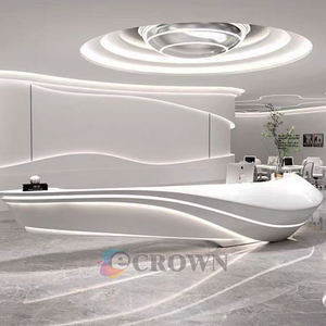 Service Desk <strong>Phone</strong> Checkout Reception Office Midi Renaissance Mall Cashier Table ODM - Product Image 5