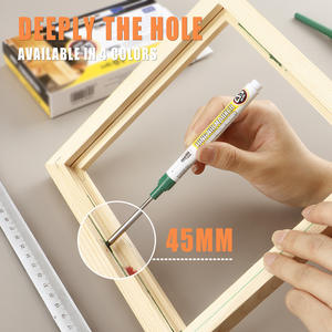 <span class=keywords><strong>Marqueur</strong></span> de construction à pointe allongée Bview Art - Stylo de traçage à long bec pour carrelage, menuiserie, marquage de <span class=keywords><strong>chantier</strong></span>, durable - Product Image 2