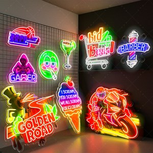 Miễn Phí Thiết Kế Neon Dấu Hiệu Biểu Tượng Tùy Chỉnh Tùy Chỉnh Neon Acrylic <span class=keywords><strong>LED</strong></span> Neon Dấu Hiệu Cho Phòng Ngủ Cửa Hàng Tường Trang Trí Nội Thất - Product Image 5