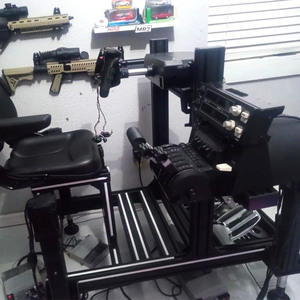 ห้องจำลองการขับรถแข่งในร่ม TFA-SZ-1 พร้อมแท่นเคลื่อนที่ 4DOF/6DOF สำหรับเล่นเกมจำลองการขับรถ - Product Image 2