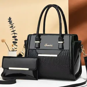 2023 New Crocodile Pattern Leather Bags For Women One Shoulder Said Bag Cross Over Texture Western Style Women Designer Bags