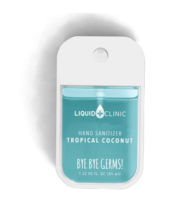 Pulvérisateur de désinfectant pour les mains portable avec logo personnalisé imprimé, 45 ml