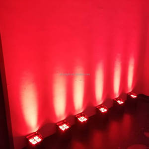Guangzhou RGBWAUV 6'sı 1 arada LED Sahne Işığı IP65 DJ Kullanımı WiFi 8800AH Pil DMX512 Kontrol 25/40 Derece Lensli Işık - Product Image 4