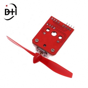 พัดลมระบายความร้อน L9110 12V DC พร้อมมอเตอร์พัดลมและใบพัด รุ่น L9110 l9110s โมดูลไดรเวอร์มอเตอร์พร้อมโมดูลใบพัด L9110 - Product Image 2