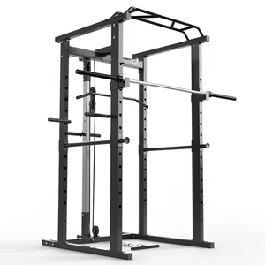 Support multifonctionnel pour <span class=keywords><strong>machine</strong></span> Smith et squat Steel Flex <span class=keywords><strong>Fitness</strong></span> Equipment Compact Power Cage Power Rack Functional Trainer - Product Image 3