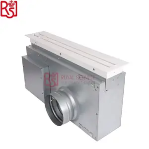 Royal Service penyebar Slot linier AC manufaktur kotak Plenum AC unit pemanas dan AC industri