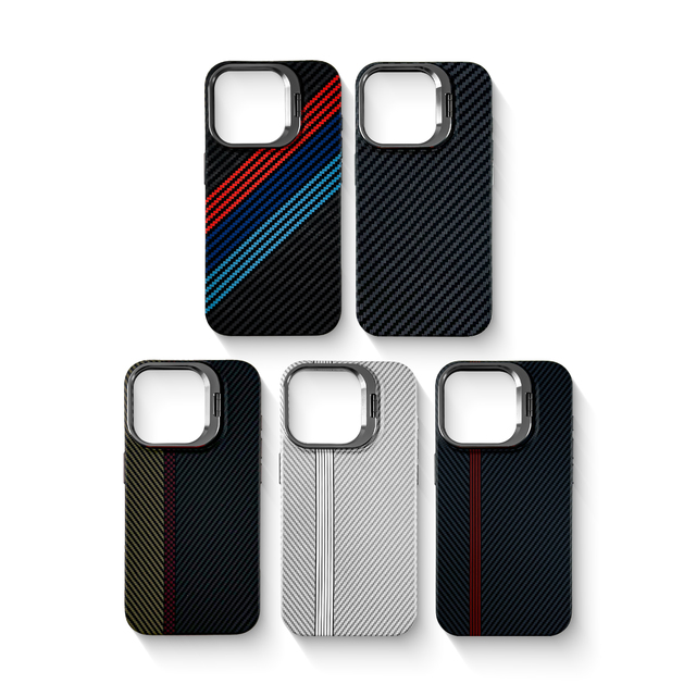 Customized Ultra-thin Carbon Fiber Shockproof Protective case for IPhones 15 16 Pro Max TPU PC Mobile Phone Case