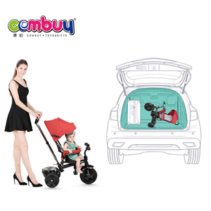 0 ~ 6 + Sit Lie Rit Push Wandelwagen <span class=keywords><strong>3</strong></span> In 1 Driewieler Voor Baby 'S - Product Image 4