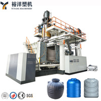 Expérience de fabrication de machines de soufflage de 30 ans : Machine de soufflage par extrusion à 3 couches de 500 L pour réservoir d'eau en plastique HDPE