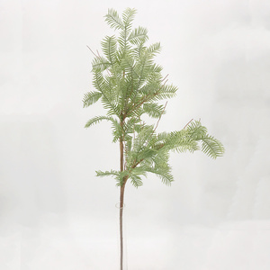 Vente en gros de feuilles de <span class=keywords><strong>sapin</strong></span> simulées de 94cm Décoration de Noël Fleurs artificielles Mur de fleurs pour Noël - Product Image 5
