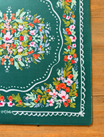 Matras Mahjong Neoprena Mewah Ukuran 31.5x31.5 inci untuk Perjudian Kasino & Permainan Poker Desain Portabel Tersedia