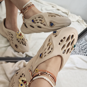 Set cavigliera moda 3 pezzi con motivo girasole - Product Image 1