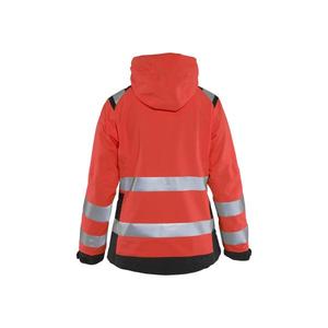 BLAKLADER - 490419875599XXL Chaqueta de concha de alta visibilidad para mujer Rojo/Negro-EAN 7330509749425 ROPA DE TRABAJO DE LA HI-VIS - Product Image 2