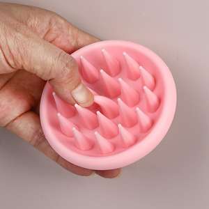 Spazzola Massaggiante in Silicone per Cuoio Capelluto, Rimuove la Forfora, Vendita Calda - Product Image 6